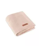 Lenjerie de pat pentru copii Sensillo 43472 Плед Rosal 80x100 Dusty Pink