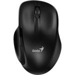 Wireless Mouse Genius ERGO-8200S,1600 dpi, 5 buttons, Ergonomic, Silent, 1xAA, 65g.,Black