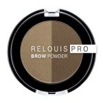 ТЕНИ ДЛЯ БРОВЕЙ RELOUIS PRO BROW POWDER