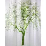 Perdea de duș Bisk 04439 TXT TREE arbore verde 180x200