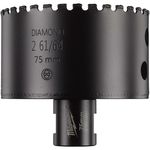 Set de tubulare, bite, duze Milwaukee 4932478286 Burghiu diamantat M14 75mm