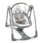 Детское кресло-качалка Bright Starts 11023 Ingenuity Swing n Go Portable Swing - Bella Teddy