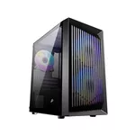 Carcasă PC 1stplayer BS-2 Black, mATX w/o PSU