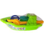 Jucărie Promstore 37993 Набор игрушек для песка в лодке 10ед, 33cm