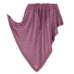 Покрывало хлопковое La Millou Tender Blanket Auberginie