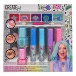 Set de creație Create it! 84141 Set Machiaj Mermaid, cu sclipici