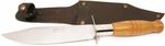 Нож MAM 70 Light Hunting Knife With Wood Handle And Leather Case