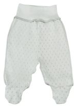 Детская одежда Minikin 25110562 Ажурный листик Ползунки р-р62, серый светлый, унисекс