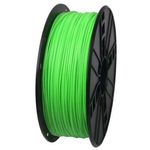 Filament pentru imprimantă 3D Gembird PLA Filament, Fluorescent Green, 1.75 mm, 1 kg