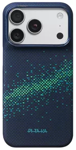 Husă pentru smartphone Pitaka Edge iPhone 18 Pro (Nearfield Blue), KI1805P