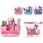 Подставка-органайзер Erich Krause 54567 Набор для письменного стола Victoria Pastel, 8 предметов (3 цвета)