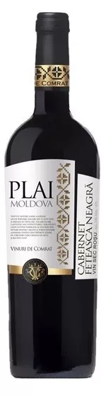 Vinuri de Comrat Plai Moldova Cabernet, Feteasca Neagră, sec roșu,  0.75 L