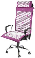 Dispozitiv de masaj mecanic miscellaneous 4144 Saltea acupunctura 125*48 cm Lavanda cu perna 17-44-307 AKM04