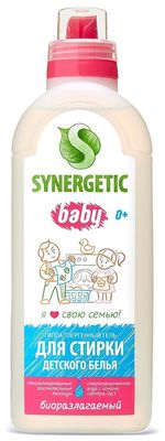 Гипоаллергенный гель для стирки Synergetic Baby (33 стирки)  1 L