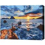 Tablou pe numere BrushMe BS24594 40x50 cm (în cutie) La apus