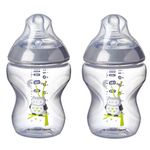 Tommee Tippee бутылочка пластиковая Closer to Nature,0 + мес,260 мл, 2 штк