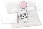 Детское постельное белье PernaMea Set lenjerie 3 piese Premium Panda (PM.100469/2)