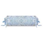 Pernă Pip Studio 332426 Moon Flower Roll Cushion 22x70 Ligt Blue