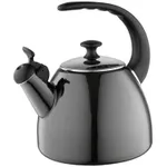 Чайник Emalia Pleszew 0C0025 Metalico, emailat, 2.2L, negru