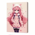 Tablou pe numere Ideyka KHO5119 30x40cm Eco, Fata magica