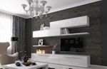 Set mobilă living Indart Livingul Kubo 11 (300x43x210)