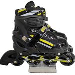 Роликовые коньки Richi Детские роликовые коньки RT8806S (31-34) 41413 (черные)