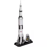 Set de construcție Cubik Fun DS1059h 3D Puzzle Apollo Saturn V Rocket