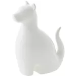 Декор Andrea Fontebasso 48909 Статуэтка Собака белая 15cm, керамика