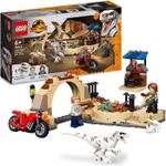 Set de construcție Lego 76945 Atrociraptor Dinosaur: Bike Chase