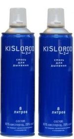 Баллончик KISLOROD K8L