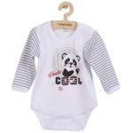 Детское постельное белье New Baby 35687 боди дл/рукав Panda 68 (4-6m)