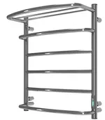 Полотенцесушитель Elna-Service Cascade-6, 610x530x185mm, inox, alb