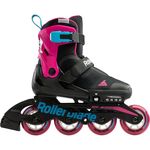 Role Rollerblade 07221800741 MICROBLADE FREE NERO/ROSA Size 33-36