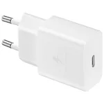 Зарядное устройство сетевое Samsung EP-T1510 15W Power Adapter (w C to C Cable) White