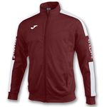 JACKET CHAMPIONSHIP IV BURGUNDY-WHITE