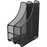 Suport pentru documente New World 3002-2 Black, set de suport-uri pentru documente 2 sectii, din metal, negru