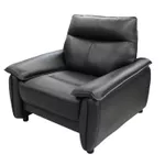 Кресло Deco Barton piele naturala Black (382)