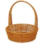 Короб для хранения Promstore 57593.2 Cos impletit D22xH26cm, cu maner