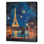 Картина по номерам BrushMe BS54220 Pictura pe numere 40x50cm Eco Dragostea pluteste in aer