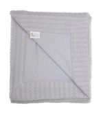 Детское постельное белье PernaMea Paturica tricotata 100x100cm Gri (PM.101352/1)