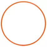 Cerc gimnastic (1 buc.) d=65 cm,  d=2 cm (5788)
