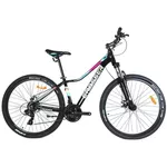 Bicicletă Crosser X100 26-2130-21-13 Black/Blue