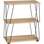 Casetieră Kesper 18461 Etajera cu 3 rafturi PAL/metal