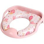 Oală Kikka Boo 31403010010 Reductor moale pentru toaleta Sea World Pink