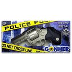 Игрушечное оружие Gonher 33/0 Pistol politie 33/0 (8 gloante) Silver, 44065