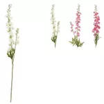 Plantă artificială Promstore 49456 Ramura decorativa Delphinium, 85cm