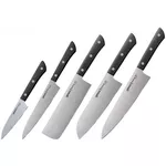 {'ro': 'Set cuțite Samura HARAKIRI 5buc. (SHR-0250B)', 'ru': 'Набор ножей Samura HARAKIRI 5buc. (SHR-0250B)'}
