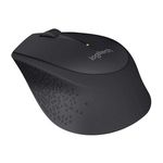 Wireless Mouse Logitech M280, Optical, 1000 dpi, 3 buttons, Ergonomic, 1xAA, Black