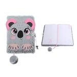Блокнот St.RIGHT 57899 Agenda cu lacat, A5, 96foi, 3D My Little Friend Koala, coperta plus