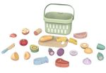 Игрушечная кухня и посуда Tooky Toy TJ537N Set din lemn Taiere: Legume si Fructe, 60673